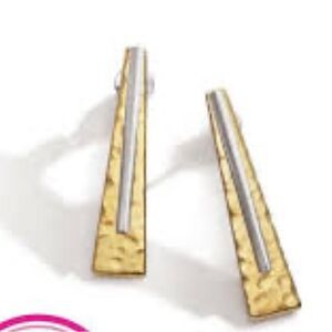 Retired Silpada Gold and Silver Earrings